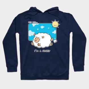 Beep Beep I'm a Sheep Cute Kawaii Doodle Cartoon Hoodie